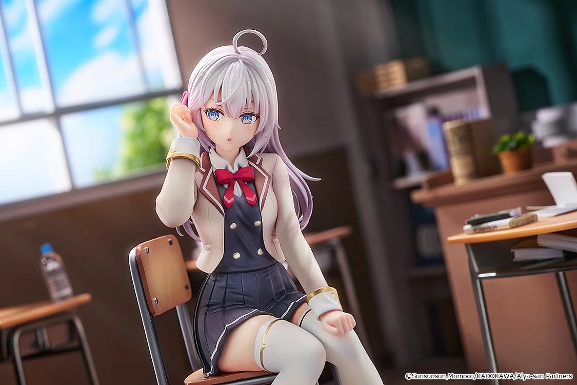 Figurine Alisa Mikhailovna Kujou Ver. School Uniform de Alya Sometimes Hides Her Feelings in Russian par Good Smile Arts Shanghai